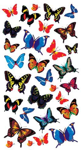 colourful butterfly temporary body tattoo stencil products buy colourful