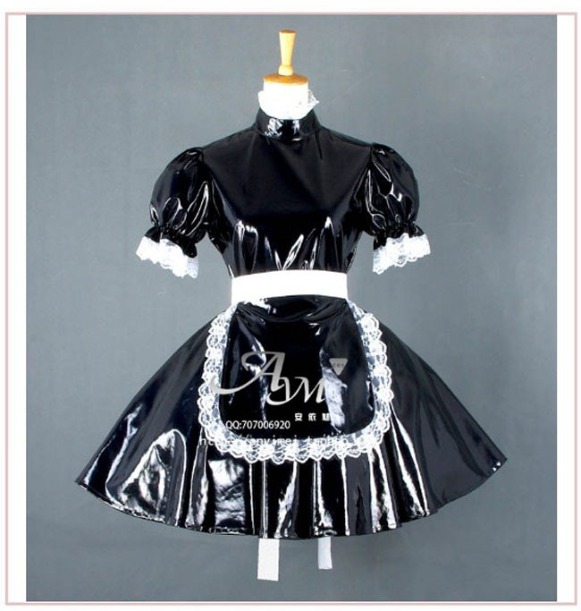 Plus size pvc dress
