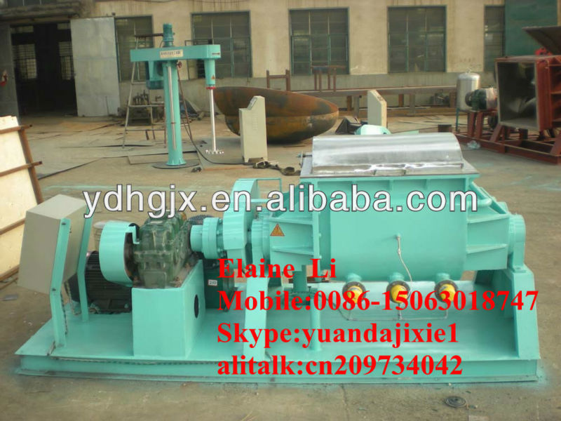 soap kneading mixer machine /screw extruding kneader for chewing gum