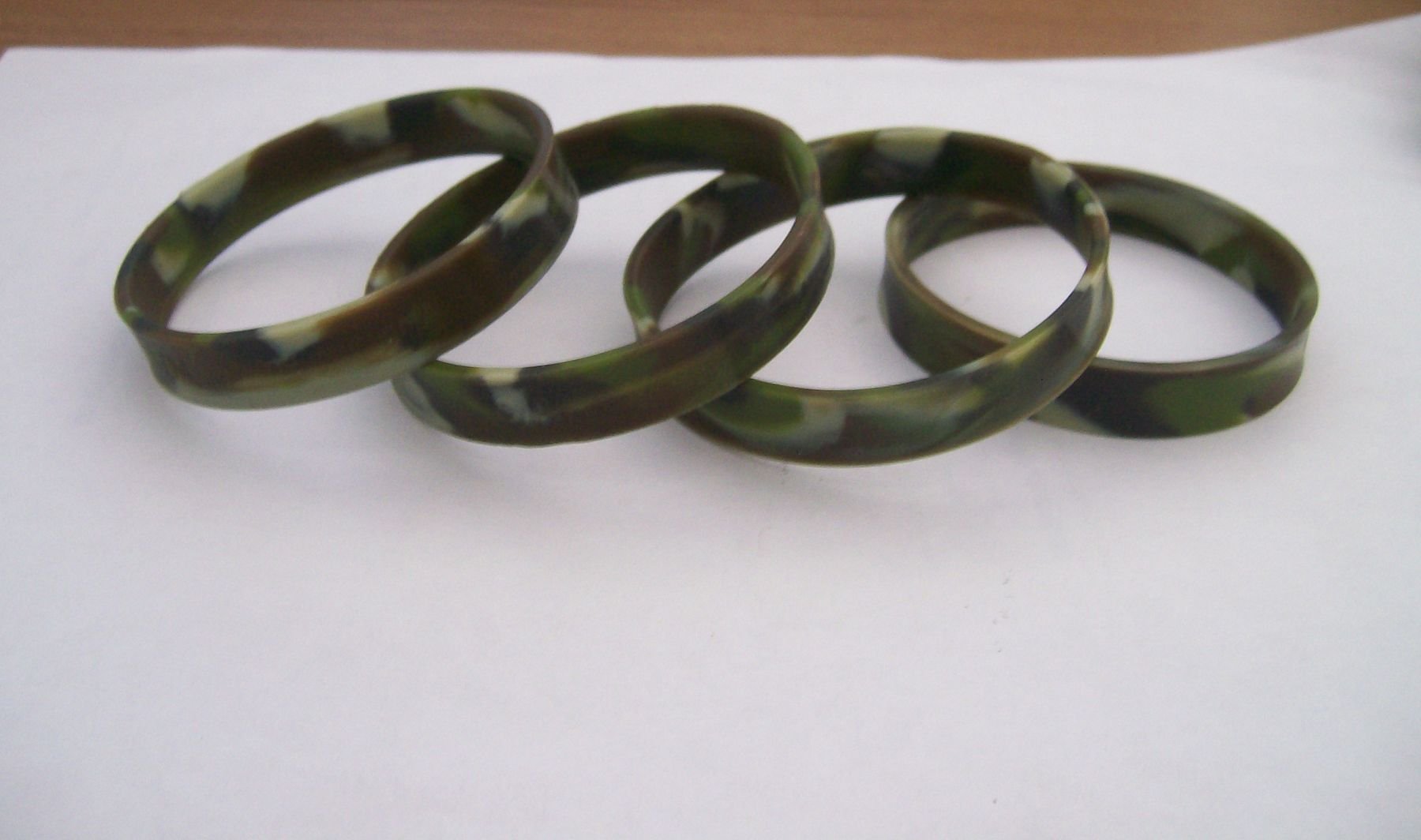 Camouflage Silicone Bracelets 11