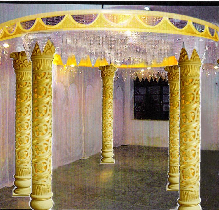 lighted wedding pagoda with pedestal columns products buy lighted wedding