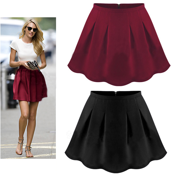 A Line Short Skirt 106