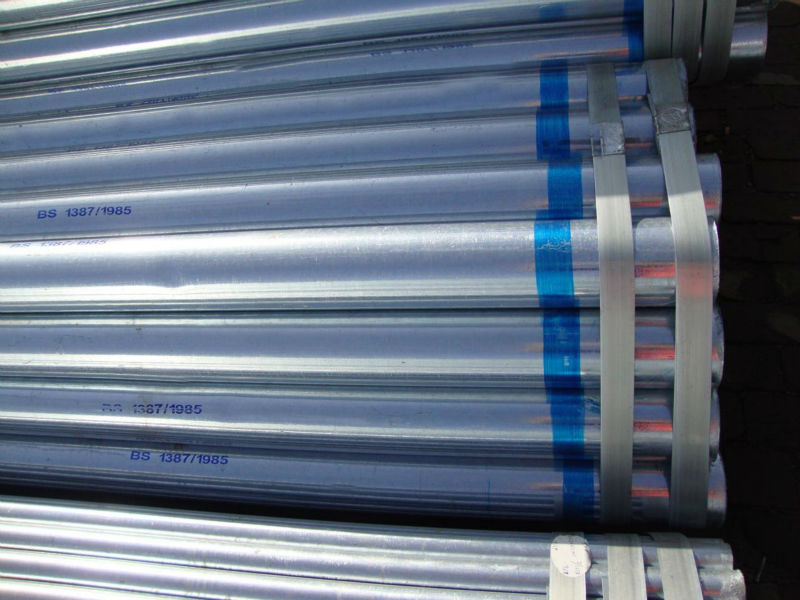 High Quality hot dipped galvanized steel pipe, corrugated galvanized culvert pipe