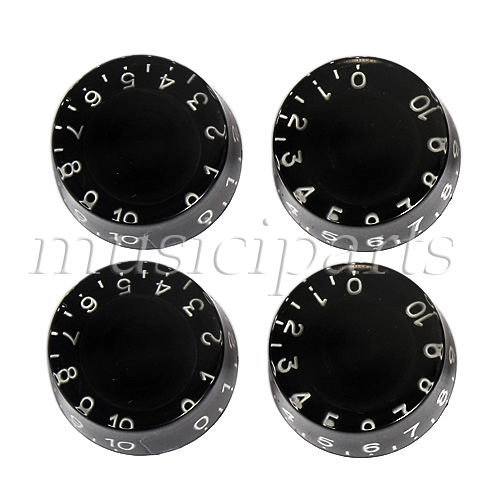 Black Guitar Knobs