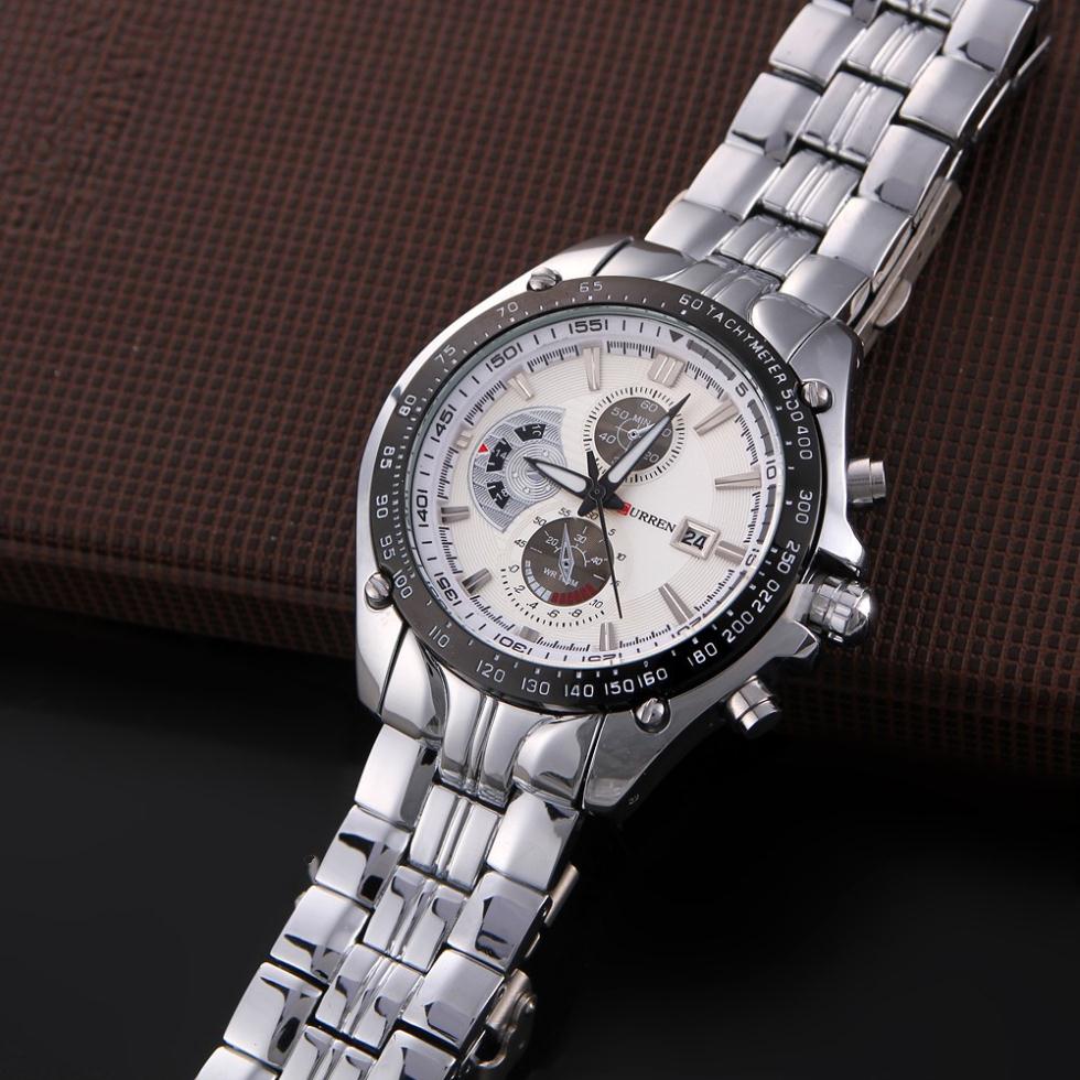 curren stylish men's watch