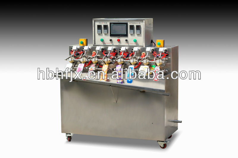 Coconut Water/ Coconut drink in plastic special shape preformed bag/sachet filling and sealing machine