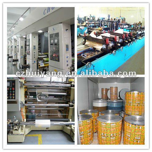 bopp/cpp candy/lollipop plastic film shantou