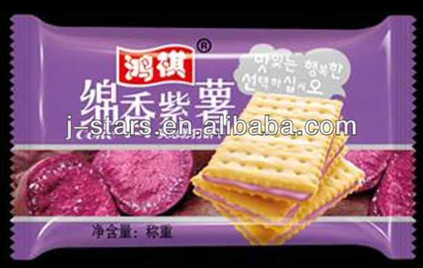 Delicious Cracker Cola Flavour Sandwich Biscuit