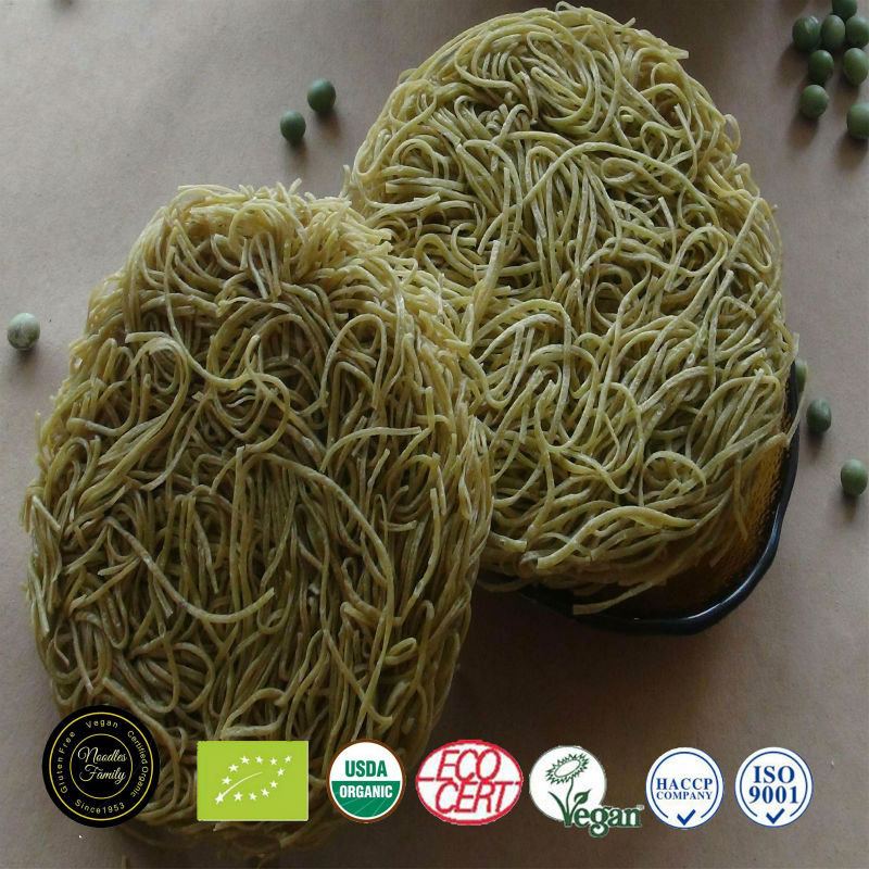 Organic NOP/USDA green soybean Instant Noodle,China East Agri price supplier 21food