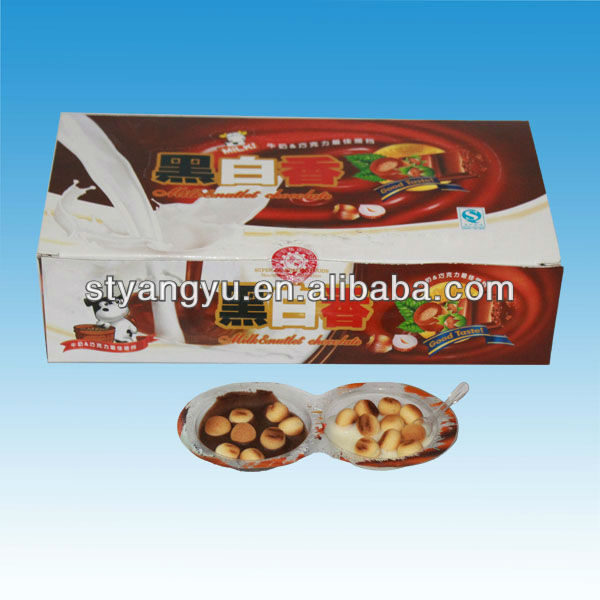 Double Chocolate Cup with Biscuit