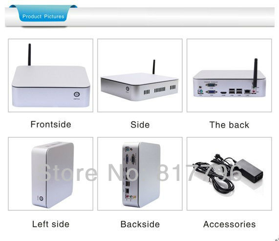 ホット!! Miniコンピュータi3ミニpcデスクトップマシン32103.2ghzのintelcorei3は4*usb2.0,1*hdmi1.3,1*vga問屋・仕入れ・卸・卸売り