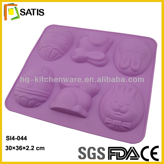 mini four cup cakes decorations silicone mould