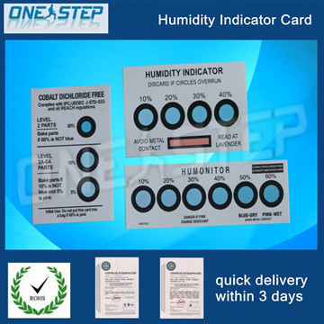 ICのパッキング、ICの乾燥したパッキングラベル、湿度指示剤のラベルのための湿度指示剤カード、問屋・仕入れ・卸・卸売り