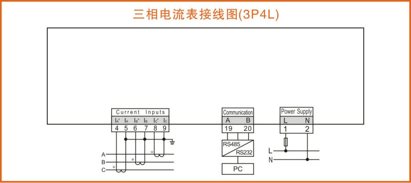 Dm48-3i三相のデジタル電流計問屋・仕入れ・卸・卸売り