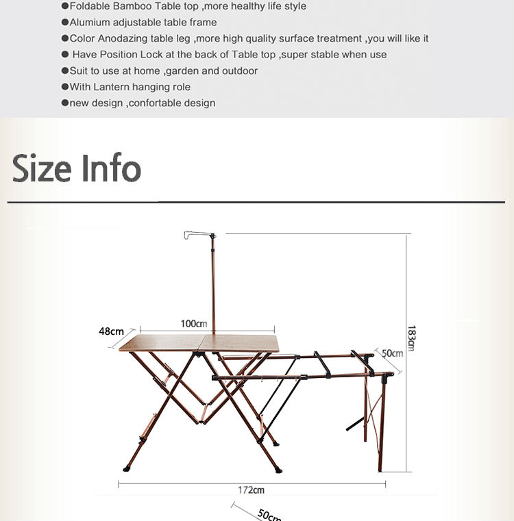 永康約束人気折りたたみ竹ガーデン家具テーブルPCT-331仕入れ・メーカー・工場