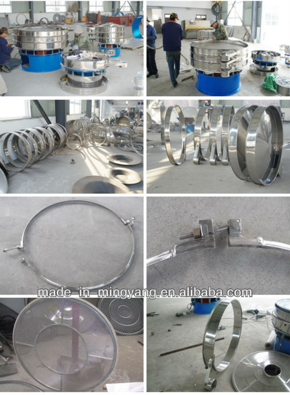 High frequency vibrating screen fore cocoa powder,high quality made in China