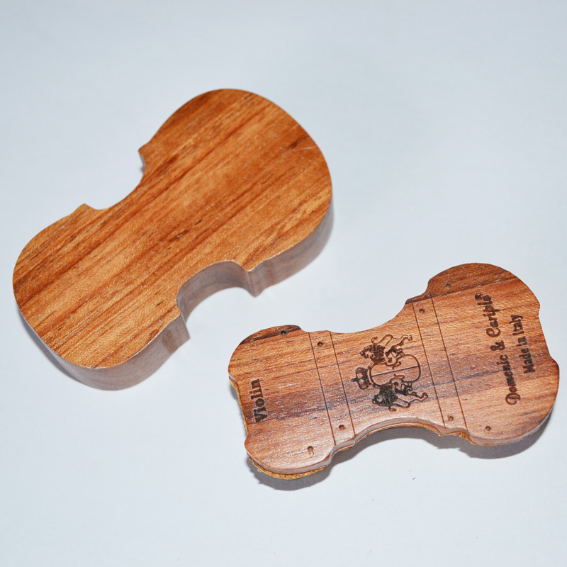 バイオリン形の木ボックスに包装されたプロのバイオリンロジン仕入れ・メーカー・工場