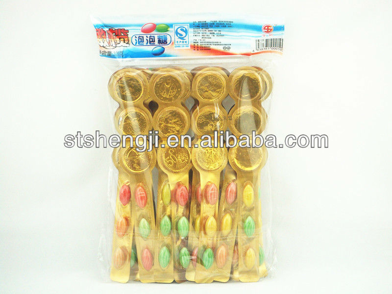 Bubble Gum with Chocolate Coins