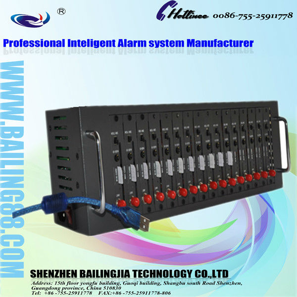 Usbインターフェースバルクsmsマシンgsmgprscdma/wcdma16ポートのモデムプールに基づいてまたはsiemensswavecomモジュール問屋・仕入れ・卸・卸売り