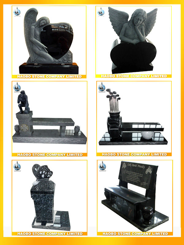 中国灰色の花崗岩の天使の墓石2014年販売のための問屋・仕入れ・卸・卸売り