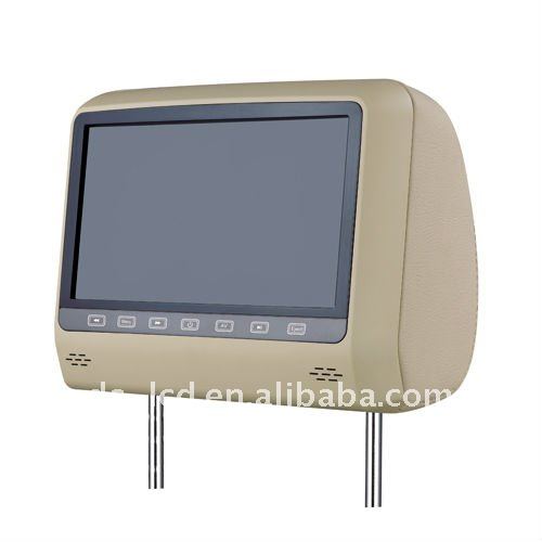DS-X9HD 9 inch car headrest monitor with dvd /headrest dvd player with USB/SD / touch button