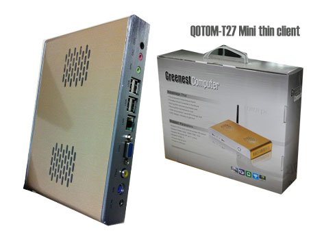 Qotom- t27fxrdp7.0リモートシンクライアント、 スマートリモートデスクトップコンピュータ、 スリムpc。問屋・仕入れ・卸・卸売り