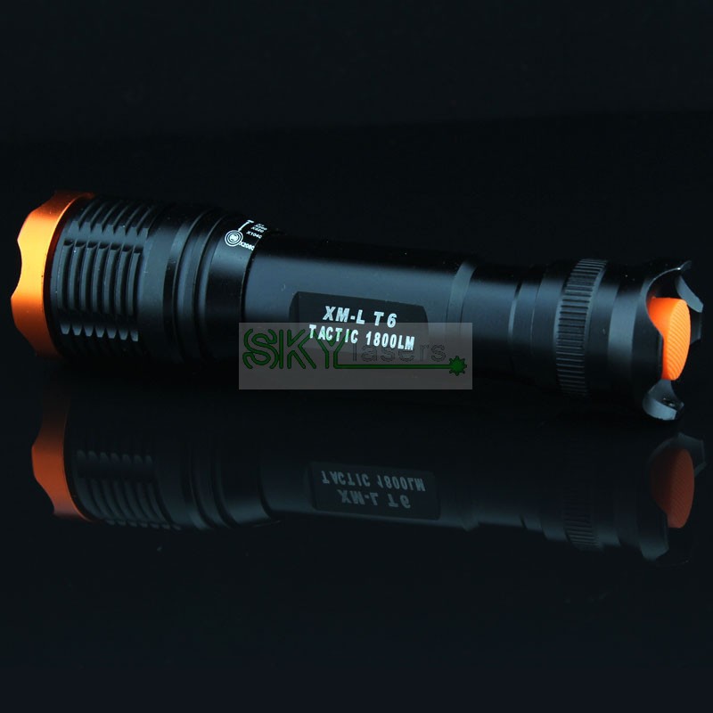 Купить Cree xm-l t6 1800 люмен 5 режим зумирования привели фонарик ...