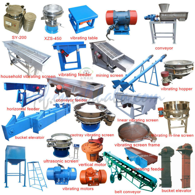 Xinxiang various voltage vibrating screen cocoa powder vibrating sifter with ISO9001:2008 certification