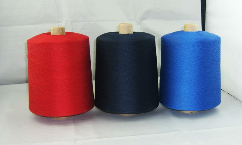100％ポリエステルリングが糸を紡績問屋・仕入れ・卸・卸売り