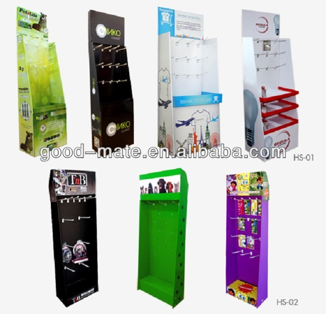 Retail Paper Counter Display for Chewing Gum