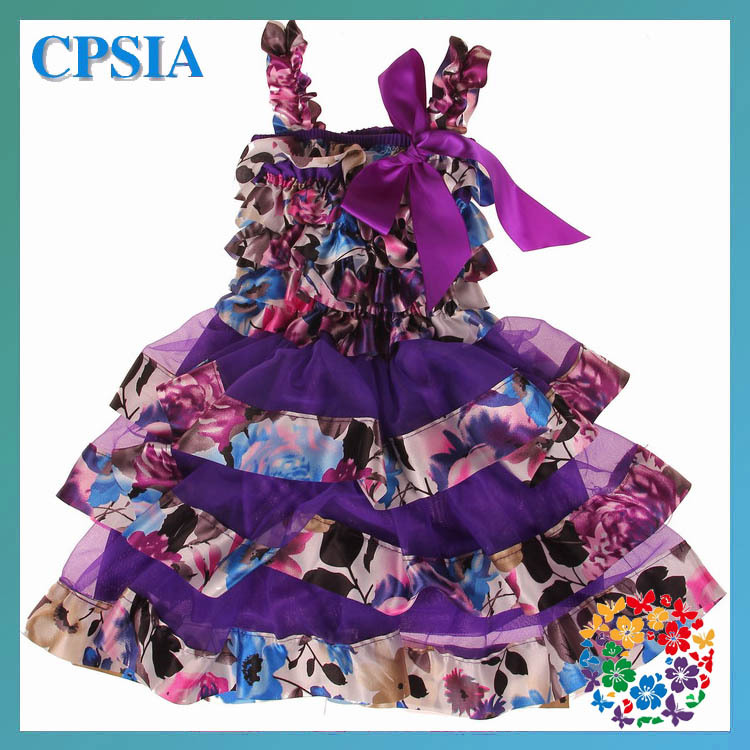 クリームのドレス甘い砂糖菓子2013pettiドレス卸売夏のファッションの女の子の赤ちゃんのドレスカット問屋・仕入れ・卸・卸売り
