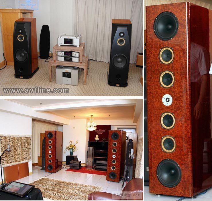pair(2pcs)HiEND 6.5inch fullrange DIATONE P-610 clone ,very classic warm sound