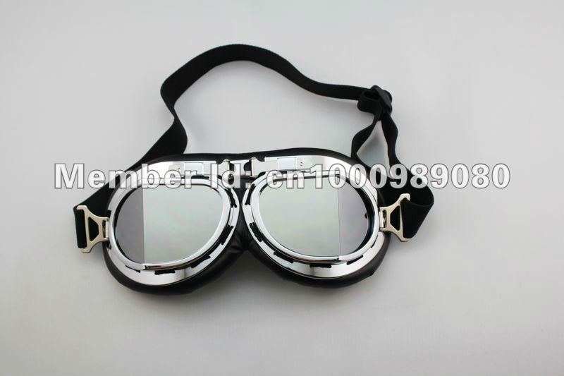 motorcycle goggle Aviator Pilot Cruiser Motorcycle Scooter ATV Goggle Eyewear T08A motocross part