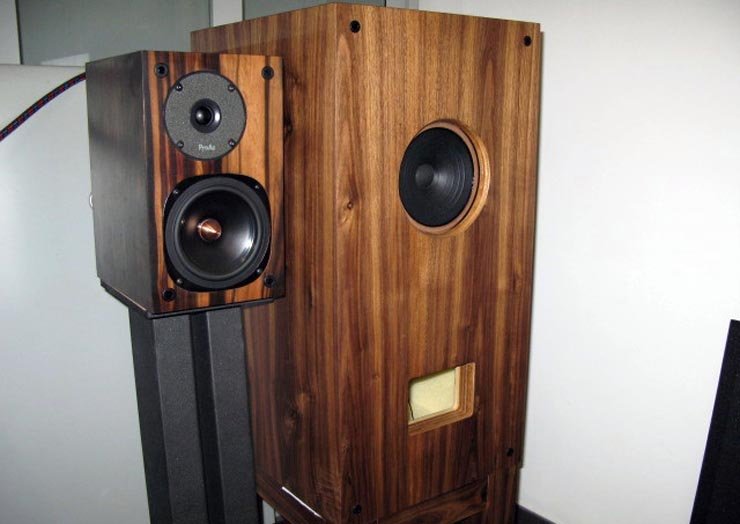 pair(2pcs)HiEND 6.5inch fullrange DIATONE P-610 clone ,very classic warm sound