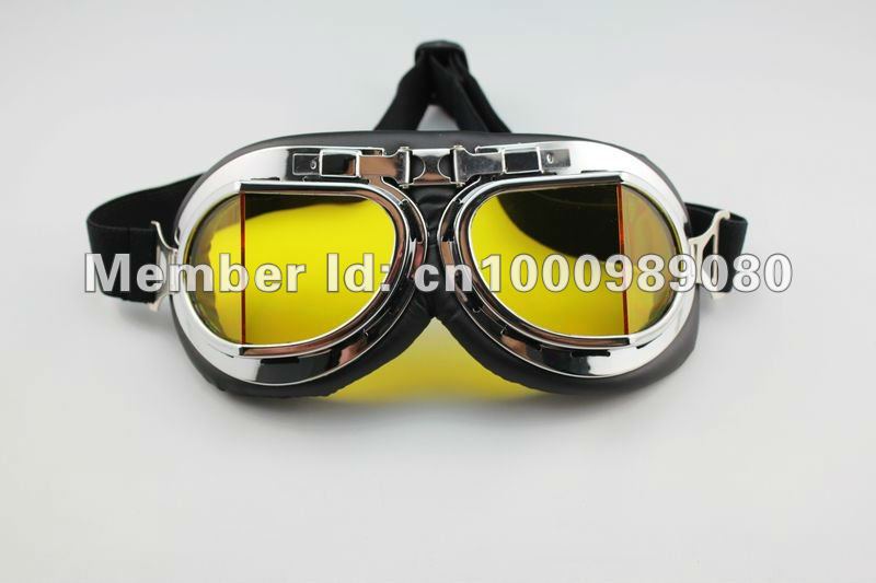 motorcycle goggle Aviator Pilot Cruiser Motorcycle Scooter ATV Goggle Eyewear T08A motocross part