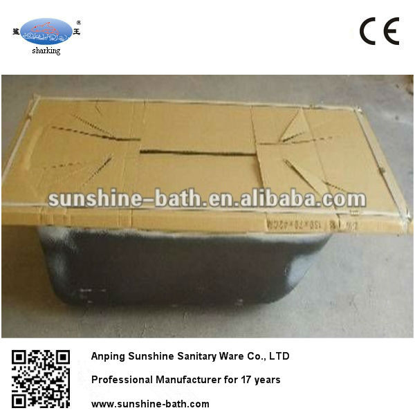 ホット安価な手すり付きの鋳鉄浴槽、 大きいサイズのバスタブ中国の製造元問屋・仕入れ・卸・卸売り