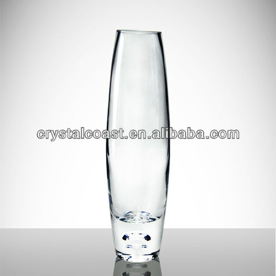 Clear Glass Hanging Flower Vase Cheap Tall Round Clear Glass