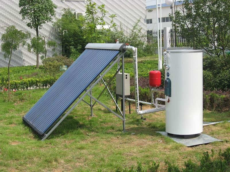 Solar Water Heater Solar Water Heater Outdoor Shower