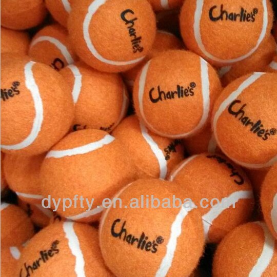 オレンジ色のポリエステルテニスボール販売作られたと感じました問屋・仕入れ・卸・卸売り