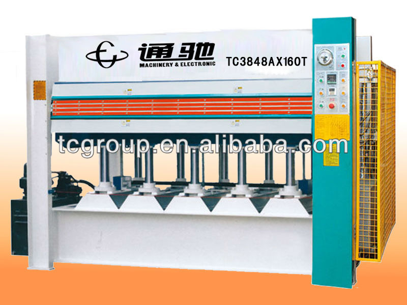 160トン合板油圧ホットプレス/木工機械/合板のマシン問屋・仕入れ・卸・卸売り