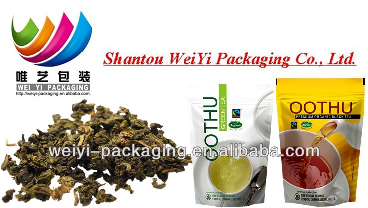 High quality customized design printing oem pyramid tea bag