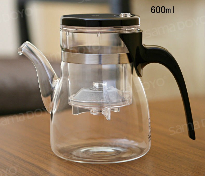 Double Walled Anti-Scalding Coffee Pot 1000ML Optional for Coffee Shop for Home with Filter Handle Insulation Tea Pot Silver 800ml // 1000ml