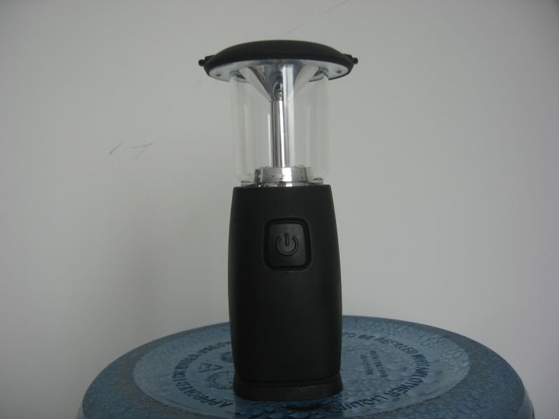 6LED solar crank lantern