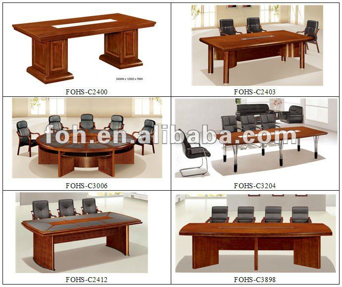 Mesa de reuniones de madera en forma de pista de carreras juegos ...