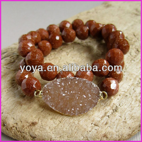 New Style Bracelet Druzy Macrame Friendship Bracelet.jpg