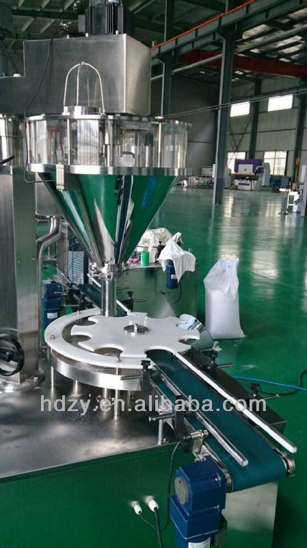 Full-Automatic Rotary cocoa powder filling machine/ Filling and packing machine/ Auger powder filler machine