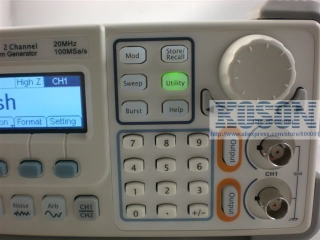 waveform generator manual arbitrary