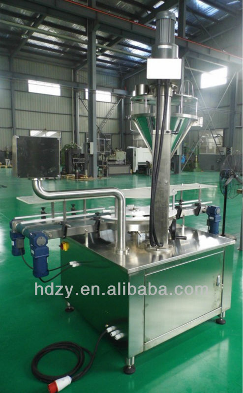 Full-Automatic Rotary cocoa powder filling machine/ Filling and packing machine/ Auger powder filler machine