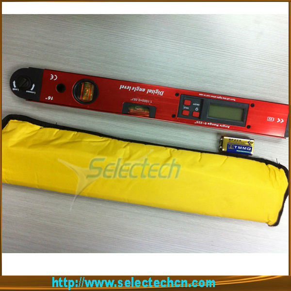 SE-ST99G 400mm digital 16 inch angle Aluminum Spirit Level meter