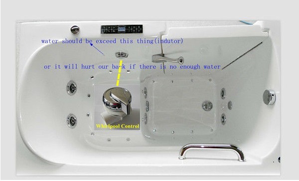 2013熱い販売の浴槽、 コンボの中を歩くbathutbsシャワー付き浴槽30代障がい者のために問屋・仕入れ・卸・卸売り